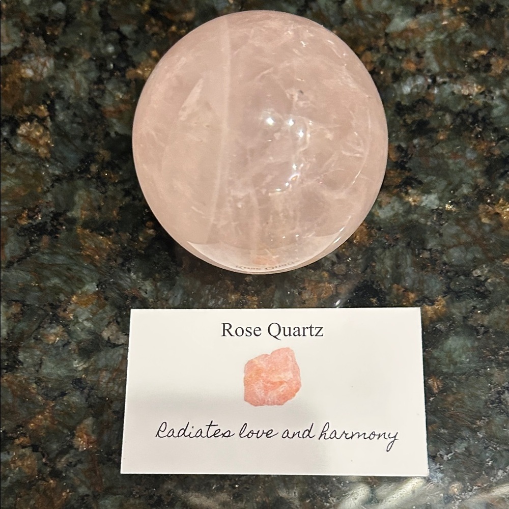 Rose Quartz Sphere
